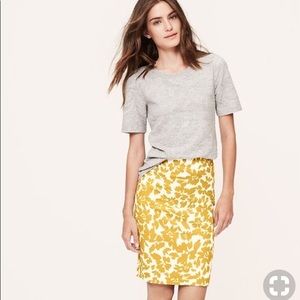 Loft floral skirt- last chance, donating tomorrow!